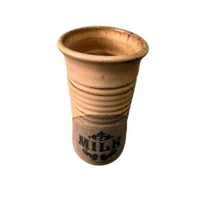 Vintage Pottery Milk Jug
